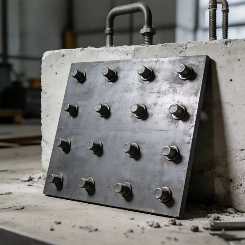 इम्बेडेड स्टील प्लेट