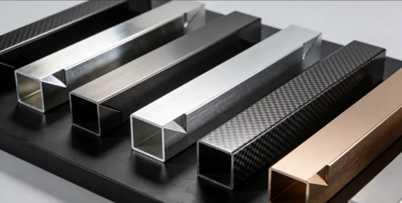 Right Angle Square Tube