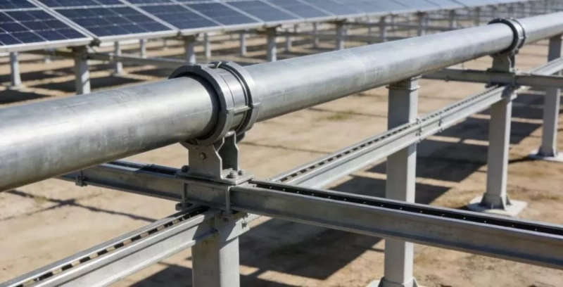 Special shaped steel sections for solar mounting systems